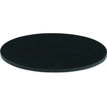 Podtácek Kulatý plstěný podtácek z RPET Feltster - Černá