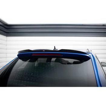 Tuning Maxton Design prodloužení spoileru pro Škoda Superb Mk3 FL, černý lesklý plast ABS, Sportline Combi