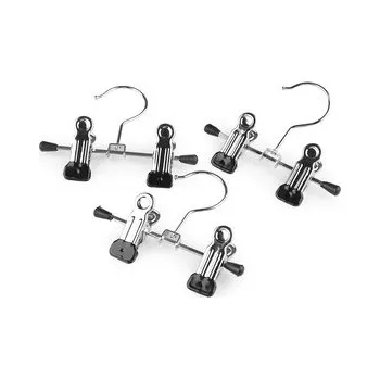 Galanterie Kovové ramínko na zboží s klipy - 3 ks - stříbrná (cs, Stoklasa)