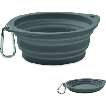 Miska pro psa Přenosná miska pro domácí mazlí Kolapdier - Kamenně Šedá