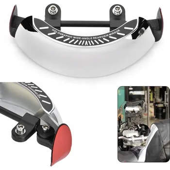 Zrcátko pro motocykl ŠIROKOÚHLÉ ZRCÁTKO NA MOTOCYKLOVÝ DEFLEKTOR