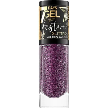 Přípravek na nehty EVELINE LAK GEL NA NEHTY FESTIVE GLITTERS 03 8 ML