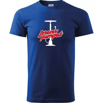 Pánské tričko Forever Pumped - Triko extra velké (5-8XL) - 6XL ( Královská modrá )