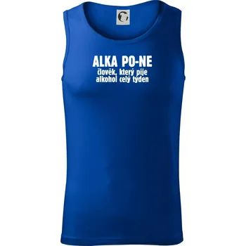 Alkapone - Tílko pánské Core - XL ( Královská modrá )