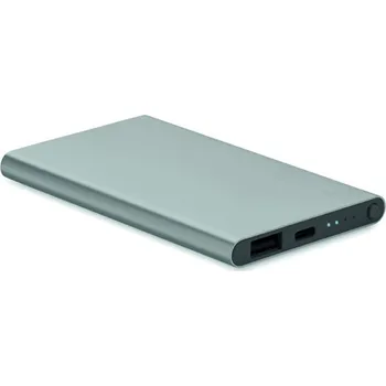 Powerbanka Powerbanka Type C 4000 mAh Powerflat C - Titanová