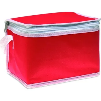 turistický batoh Chladící taška na 6 plechovek Promocool - Červená