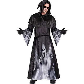 Karnevalový kostým Pánský halloweenský kostým přízrak - M