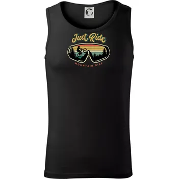 Just ride mountain bike - Tílko pánské Core - 2XL ( Černá )