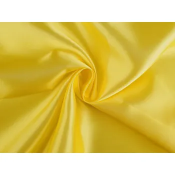 Satén jemně tuhý metráž, barva 22 (6) žlutá