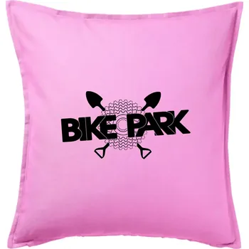 Polštář Bike park kazeta - Polštář 50x50 - 50x50 - Pouze potah ( Růžová )