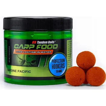 Boilies Carp Food Perfection Hookers - nástrahové boilies 18mm/120g Sardinka Pacifická