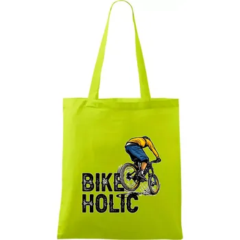 BikeHolic - Taška bavlněná - 42 x 38 cm ( Limetková )