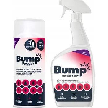 BUMP FOGGER Dýmovnice na štěnice + INSEKTEN Sprej proti hmyzu 0,5 l
