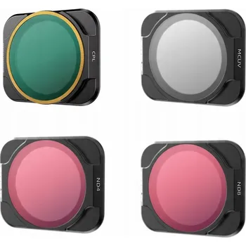 Dron Sada 4 filtrů CPL ND4 ND8 MCUV pro DJI MAVIC AIR 2S