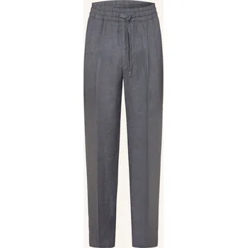 Pánské oblečení Dolce & Gabbana Pánské Oblekové Kalhoty Regular Fit Ze Lnu,...