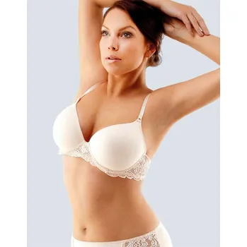 Podprsenka Gina Podprsenka s krajkou 17006P písková 75C