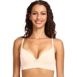 Dámská podprsenka Gina vyztužená s kosticemi béžová (07017) 80C