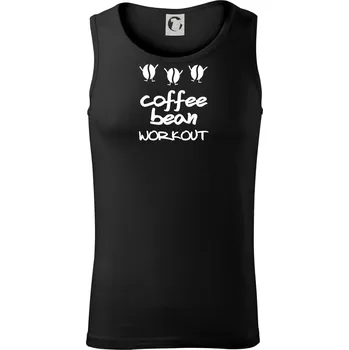 Coffee bean workout - Tílko pánské Core - L ( Černá )