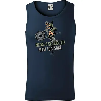 Nedalo se odolat, mám to v sobě kolo - Tílko pánské Core - M ( Námořní modrá (téměř černá) )