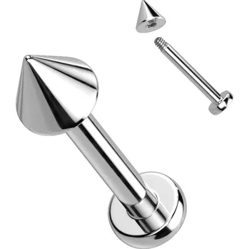 Piercing Šperky4U Piercing do brady - labreta TITAN - TIT1021-1610