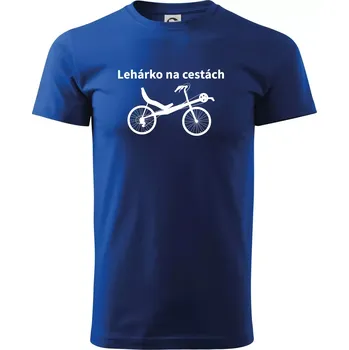 Pánské tričko Lehárko na cestách - Triko extra velké (5-8XL) - 8XL ( Královská modrá )