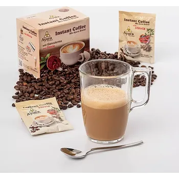 Káva Ayura Cappuccino s Ganodermou 10 x 15g