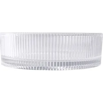 Umyvadlo Skleněné umyvadlo na desku Differnz Halo bílá 39,5 cm 38.009.40