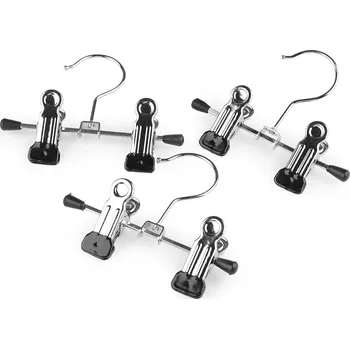 Ramínko Kovové ramínko na zboží s klipy Varianta: stříbrná, Balení: 20 ks