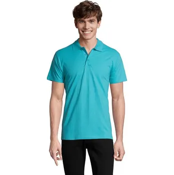 Pánské tričko SPRING II MEN Polo 210g - Atoll BlueL