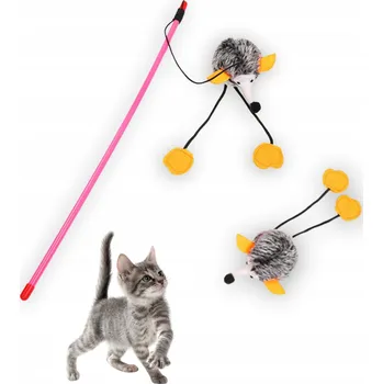 Hračka pro kočku HRAČKA UDICE PRO KOČKY UDICE MYŠ INTERAKTIVNÍ 3
