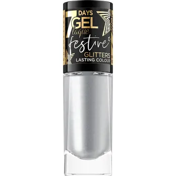 Přípravek na nehty EVELINE LAK GEL NA NEHTY FESTIVE GLITTERS 02 8 ML