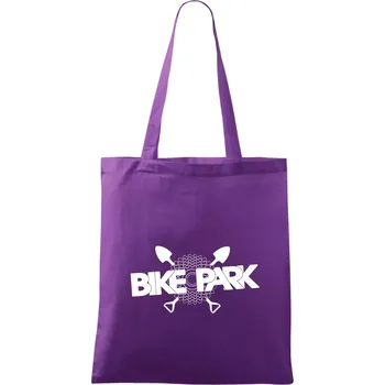 Bike park kazeta - Taška bavlněná - 42 x 38 cm ( Fialová )