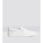 SLIP-ON White Premium Leather Sneaker
