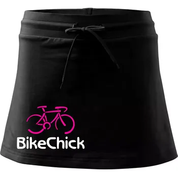 Dámská sukně Bike Chick - Sportovní sukně - two in one - L ( Černá )