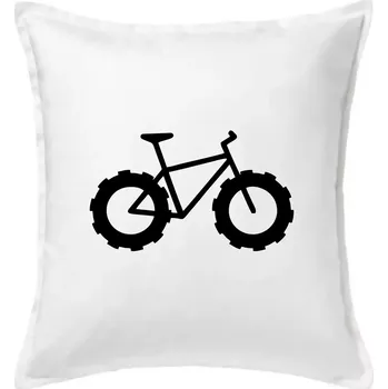 Polštář Fatbike - Polštář 50x50 - 50x50 - Pouze potah ( Bílá )