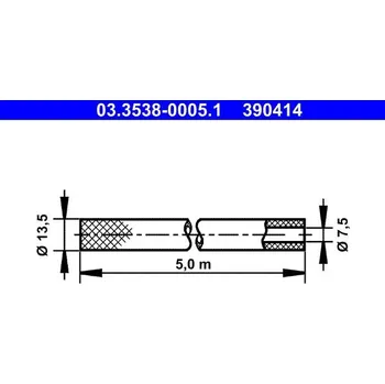 Nářadí pro automobil Hadice ATE 03.3538-0005.1
