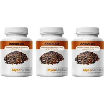 Zdraví MycoMedica Coriolus 3 x 90 kapslí