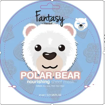 Pleťová maska masqueBAR - Sheet Mask Polar Bear Látkové masky unisex