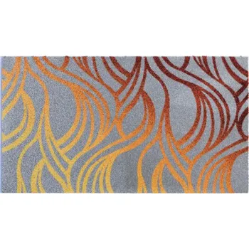 Koupelnová předložka Koberec do koupelny Grund MAYRA 70 x 120 cm oranžová