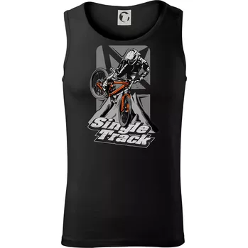 Single track trať - Tílko pánské Core - XL ( Černá )