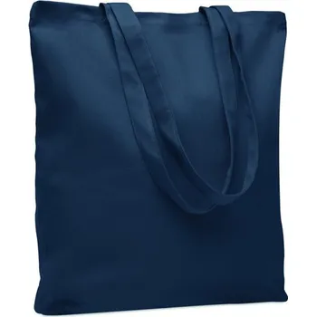 270g plátěná nákupní taška Rassa Coloured - Francouzská Námořnická Modř