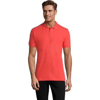 Pánské tričko PERFECT MEN Polo 180g - Hibiscus3XL