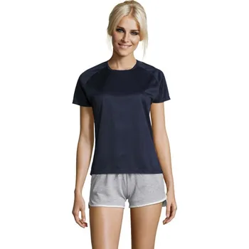 Dámské tričko SPORTY DÁMSKÉ TRIČKO 140g Sporty Women - French NavyS
