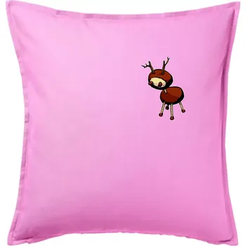 Polštář Kaštanový jelínek - prso - Polštář 50x50 - 50x50 - Pouze potah ( Růžová )