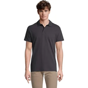 Pánská košile SPRING II MEN Polo 210g - Myší ŠedáXL