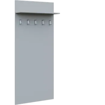 Věšák VN - 03 stěna věšáková 800x220x1800 mm, 5-háček Laura, šedá