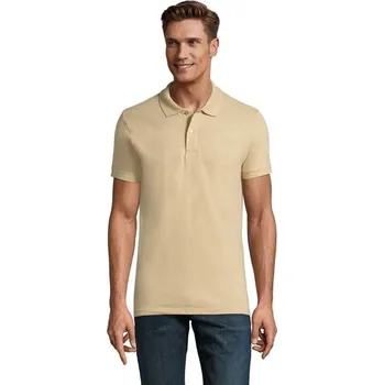 Pánské tričko PERFECT MEN Polo 180g - Sand3XL