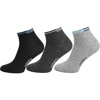 Pánské ponožky Pánské kotníkové ponožky Pesail 3páry mix (Výhodné balení pánských ponožek 3 páry v balení)