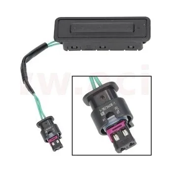 vnější klika zadních výklopných dveří s mikrospínačem zámku