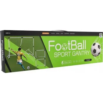 Hračka pro nejmenší Teddies Branka fotbalová 2v1 + míč